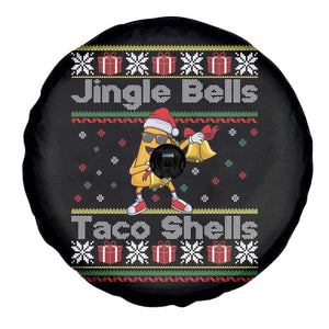 Funny Taco Christmas Spare Tire Cover Jigle Bells Taco Shells TS14 Print Your Wear