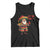 Funny Santa Taco Mexican Tank Top Let Us Taco About It TS14 Black Print Your Wear
