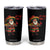 Funny Santa Taco Mexican Tumbler Cup Let Us Taco About It TS14 Black Print Your Wear