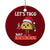 Funny Taco Mexican Xmas Ceramic Ornament Let Us Taco About Science TS14 1pc Red Print Your Wear