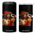 Funny Jesus Taco Mexican 4 in 1 Can Cooler Tumbler Let Us Taco About Jesus TS14 One Size: 16 oz Black Print Your Wear