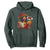 Funny Jesus Taco Mexican Hoodie Let Us Taco About Jesus TS14 Dark Forest Green Print Your Wear