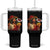 Funny Jesus Taco Mexican Tumbler With Handle Let Us Taco About Jesus TS14 One Size: 40 oz Black Print Your Wear
