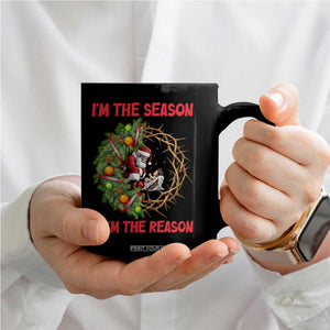 Santa Christmas Coffee Mug Baby Jesus Christian Xmas TS14 Print Your Wear