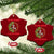 Santa Xmas Ceramic Ornament Baby Jesus Christian Xmas TS14 Print Your Wear