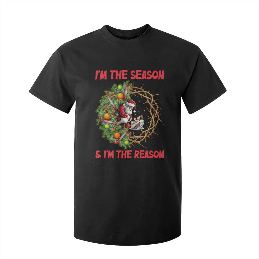 Santa Christmas T Shirt For Kid Baby Jesus Christian Xmas TS14 Black Print Your Wear