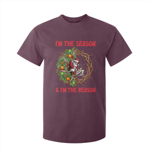 Santa Christmas T Shirt For Kid Baby Jesus Christian Xmas TS14 Maroon Print Your Wear