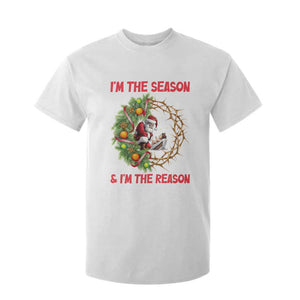 Santa Christmas T Shirt For Kid Baby Jesus Christian Xmas TS14 White Print Your Wear