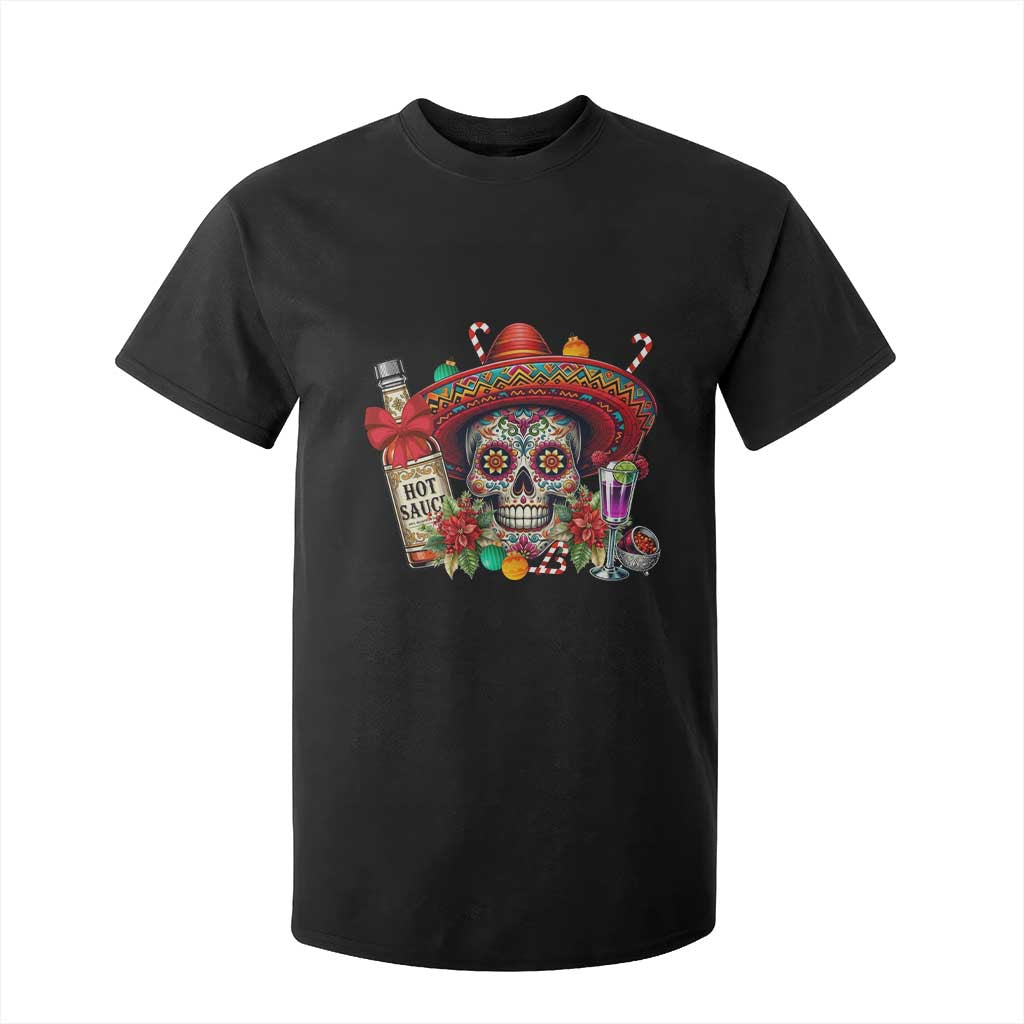 Cinco De Mayo Christmas T Shirt For Kid Mexican Sugar Skull Sombrero Tequila Party TS14 Black Print Your Wear