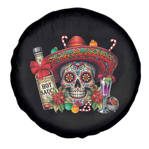 Cinco De Mayo Christmas Spare Tire Cover Mexican Sugar Skull Sombrero Tequila Party TS14 Print Your Wear