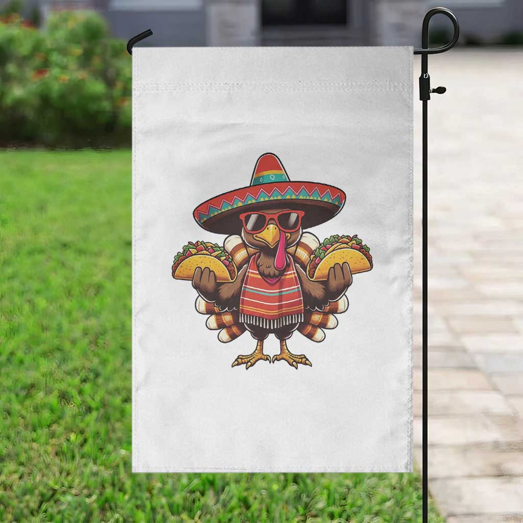 Funny Thanksgiving Turkey Garden Flag Taco Mexican Christmas TS14 Print Your Wear