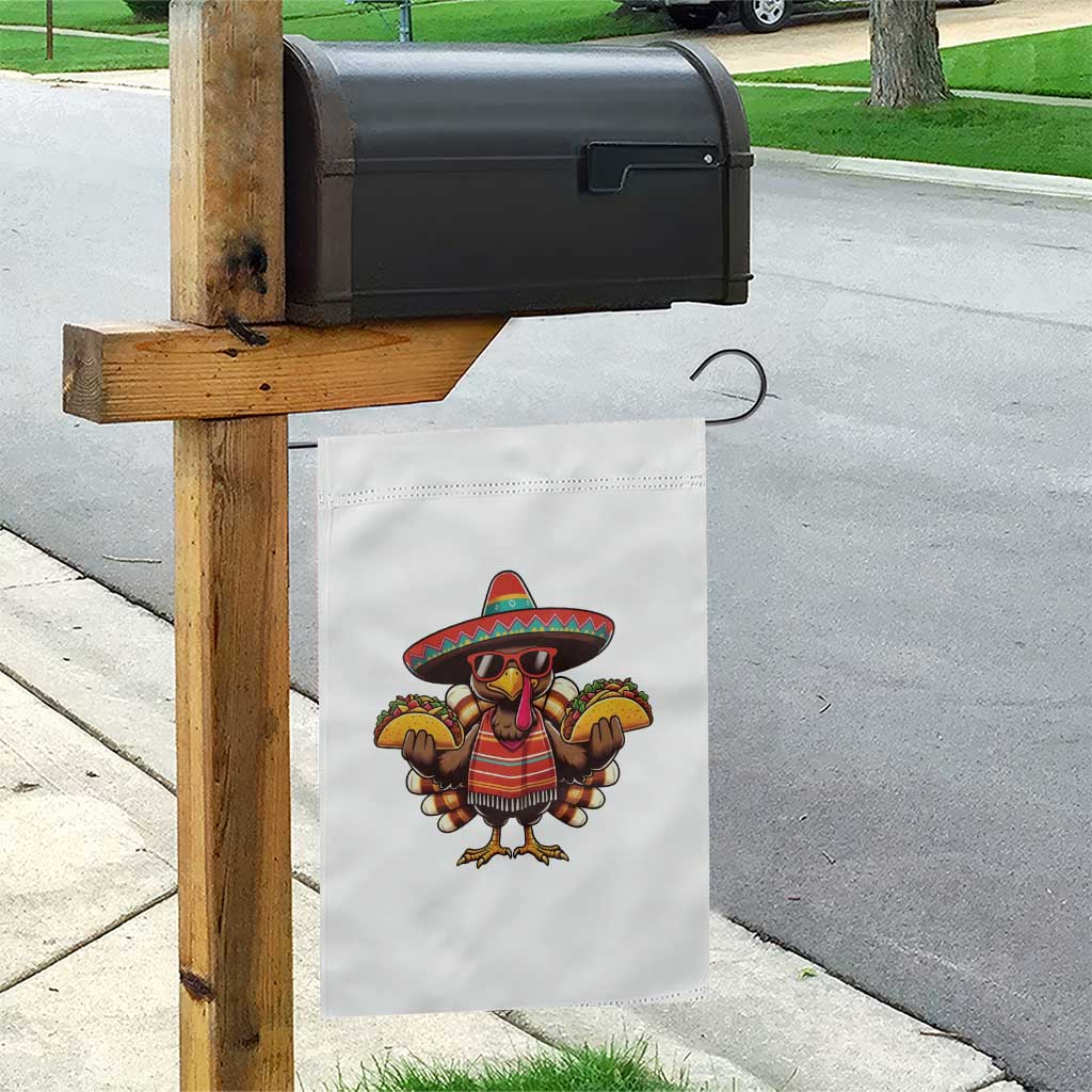 Funny Thanksgiving Turkey Garden Flag Taco Mexican Christmas TS14 Print Your Wear