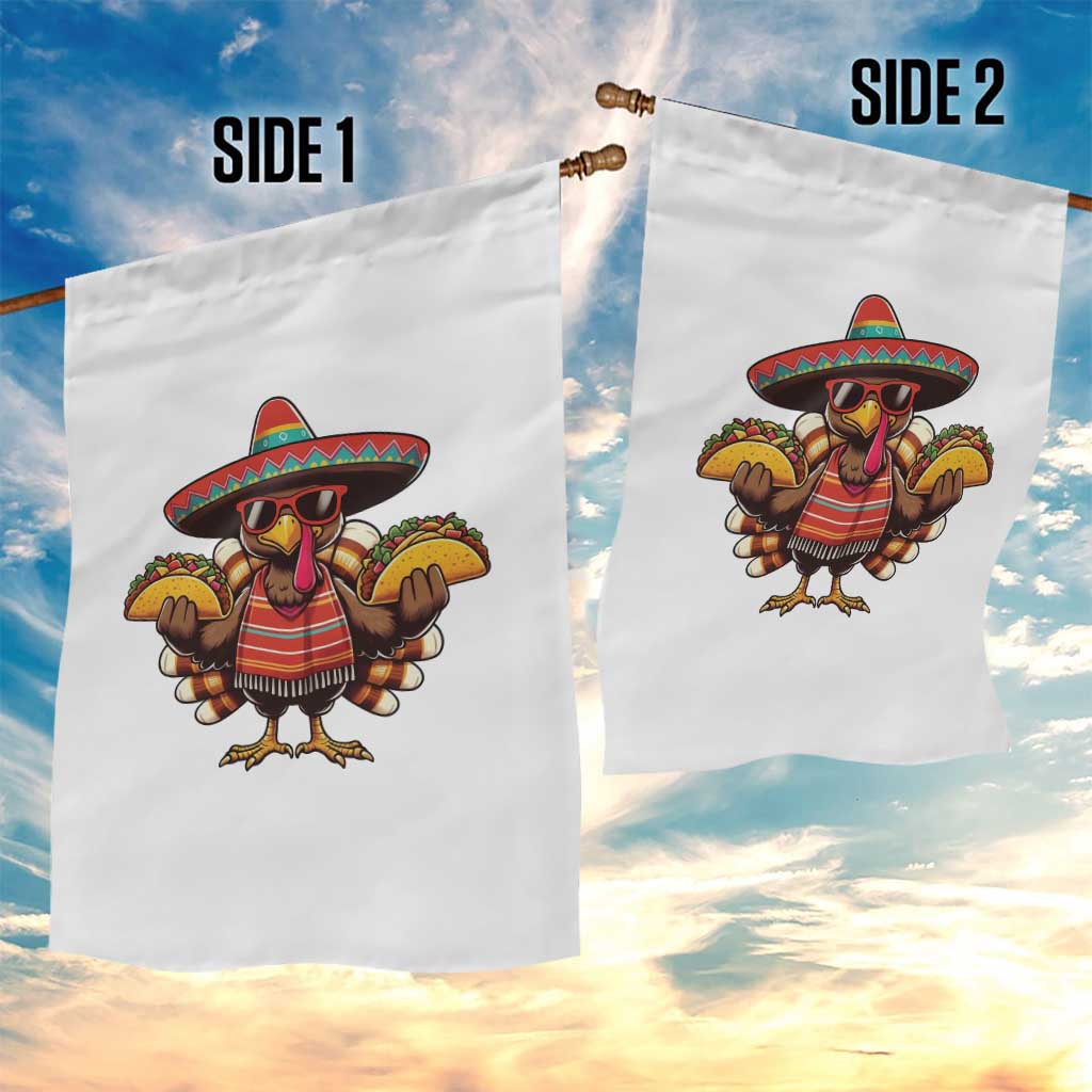 Funny Thanksgiving Turkey Garden Flag Taco Mexican Christmas TS14 Print Your Wear