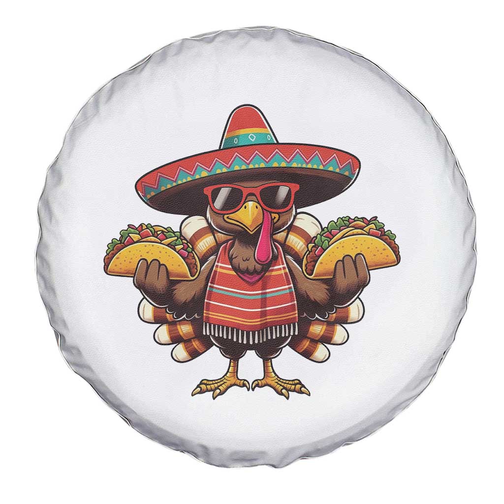 Funny Thanksgiving Turkey Spare Tire Cover Taco Mexican Christmas TS14 Print Your Wear