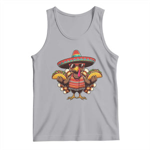 Funny Thanksgiving Turkey Tank Top Taco Mexican Christmas - Print Your Wear
