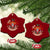 Viva Mexico Cabrones Ceramic Ornament Mexican Skull Xmas - Print Your Wear