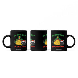 Funny Taco Cat Tree Christmas Coffee Mug TS14 Print Your Wear