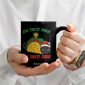 Funny Taco Cat Tree Christmas Coffee Mug TS14 Print Your Wear