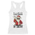 Funny Santa Taco Christmas Racerback Tank Top All I Want For Christmas Is Taco - Print Your Wear