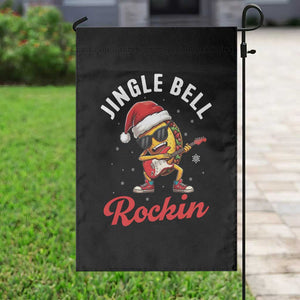 Funny Taco Christmas Garden Flag Jingle Bell Rockin TS14 Print Your Wear