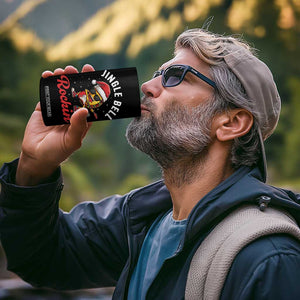 Funny Taco Christmas 4 in 1 Can Cooler Tumbler Jingle Bell Rockin TS14 Print Your Wear