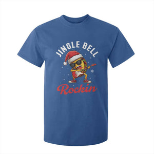 Funny Taco Christmas T Shirt For Kid Jingle Bell Rockin TS14 Royal Blue Print Your Wear