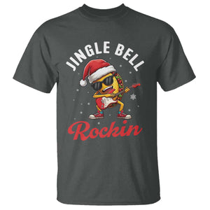 Funny Taco Christmas T Shirt Jingle Bell Rockin TS14 Dark Heather Print Your Wear