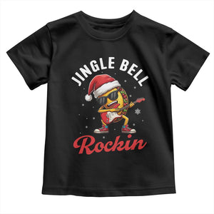 Funny Taco Christmas Toddler T Shirt Jingle Bell Rockin TS14 Black Print Your Wear