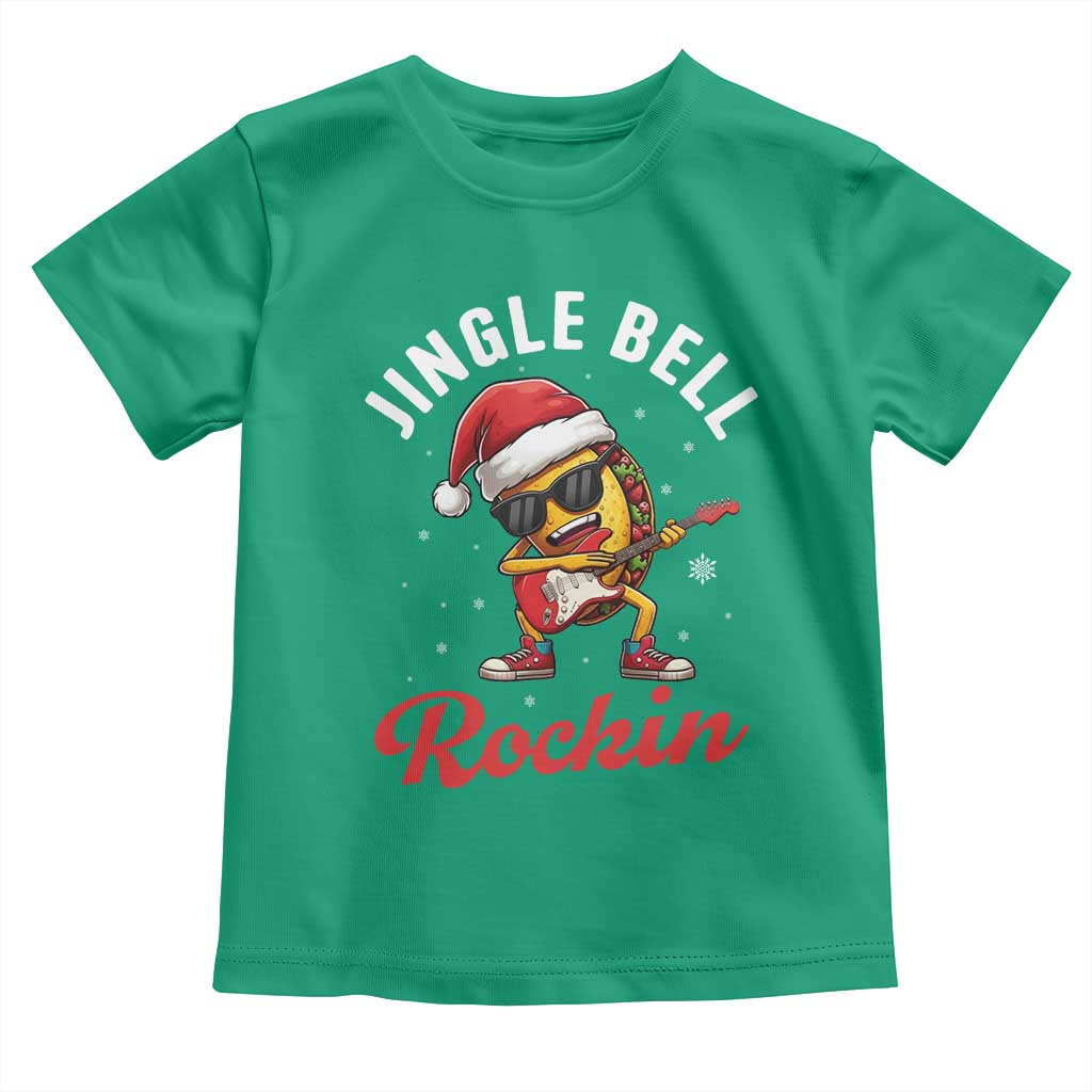 Funny Taco Christmas Toddler T Shirt Jingle Bell Rockin TS14 Irish Green Print Your Wear