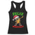Funny Taco Mexican Christmas Racerback Tank Top Feliz Navitaco - Print Your Wear