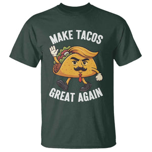Taco Trump Mexican T Shirt Make Tacos Great Again - Print Your Wear