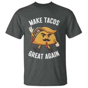Taco Trump Mexican T Shirt Make Tacos Great Again - Print Your Wear