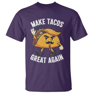 Taco Trump Mexican T Shirt Make Tacos Great Again - Print Your Wear