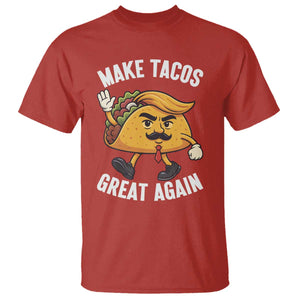Taco Trump Mexican T Shirt Make Tacos Great Again - Print Your Wear