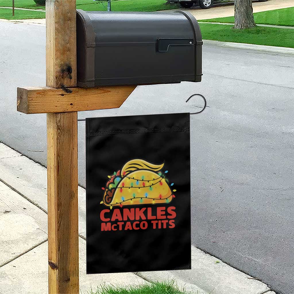 Taco Trump Mexican Christmas Garden Flag Cankles McTaco Tits TS14 Print Your Wear