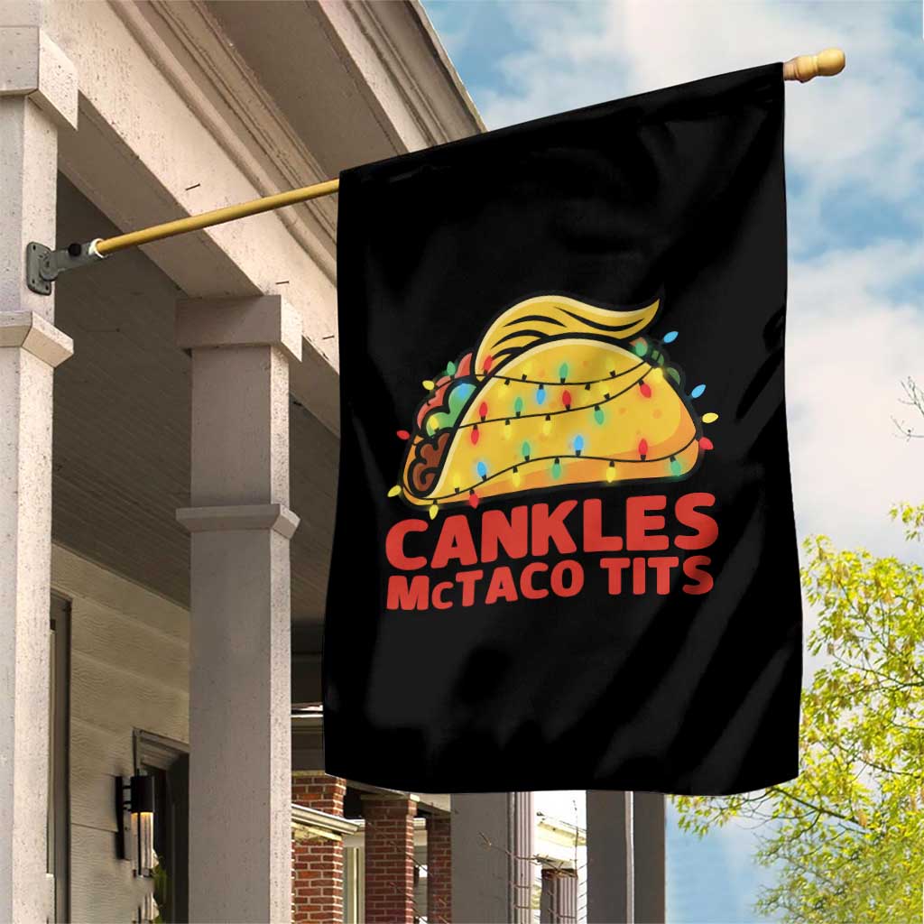 Taco Trump Mexican Christmas Garden Flag Cankles McTaco Tits TS14 Print Your Wear