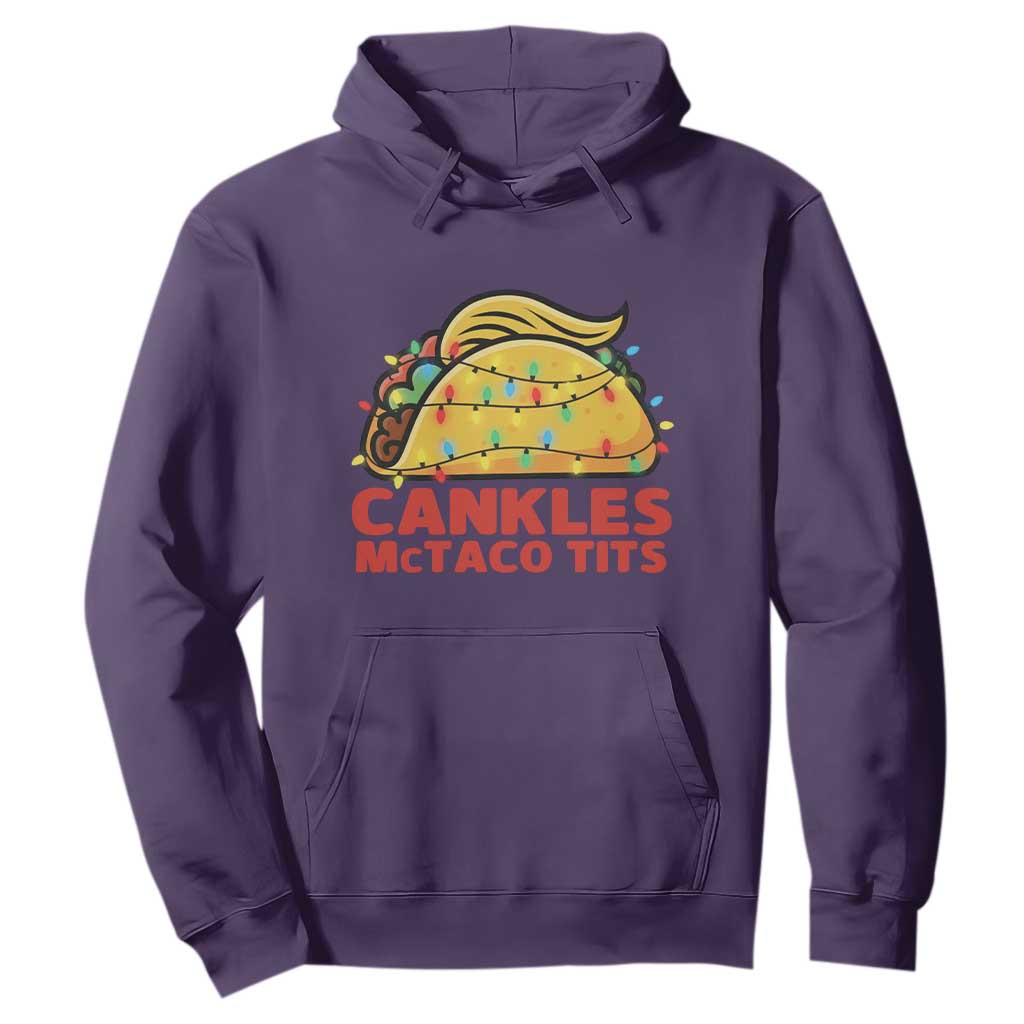 Taco Trump Mexican Christmas Hoodie Cankles McTaco Tits TS14 Purple Print Your Wear