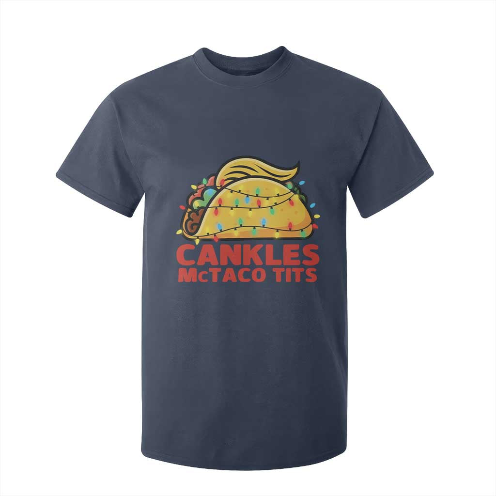 Taco Trump Mexican Christmas T Shirt For Kid Cankles McTaco Tits TS14 Navy Print Your Wear