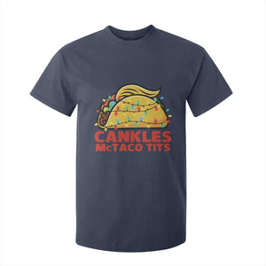 Taco Trump Mexican Christmas T Shirt For Kid Cankles McTaco Tits TS14 Navy Print Your Wear