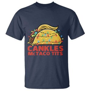 Taco Trump Mexican Christmas T Shirt Cankles McTaco Tits - Print Your Wear