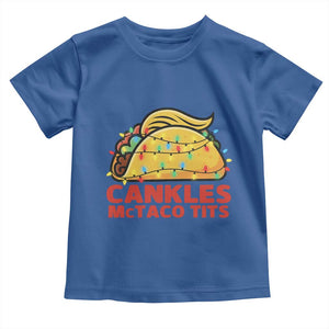 Taco Trump Mexican Christmas Toddler T Shirt Cankles McTaco Tits TS14 Royal Blue Print Your Wear