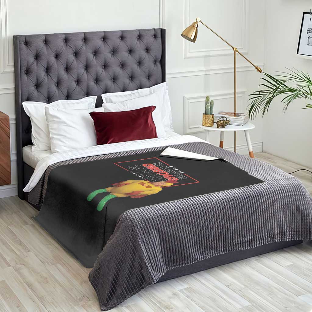 Funny Taco Trump Mexican Throw Blanket All I Want For Christmas Is Taco TS14 Print Your Wear