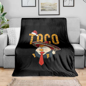 Funny Taco Trump Mexican Christmas Throw Blanket TS14 Print Your Wear
