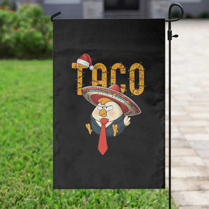 Funny Taco Trump Mexican Christmas Garden Flag TS14 Print Your Wear
