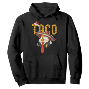 Funny Taco Trump Mexican Christmas Hoodie TS14 Black Print Your Wear