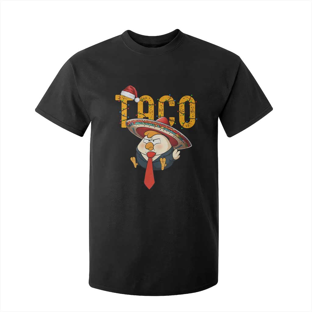 Funny Taco Trump Mexican Christmas T Shirt For Kid TS14 Black Print Your Wear