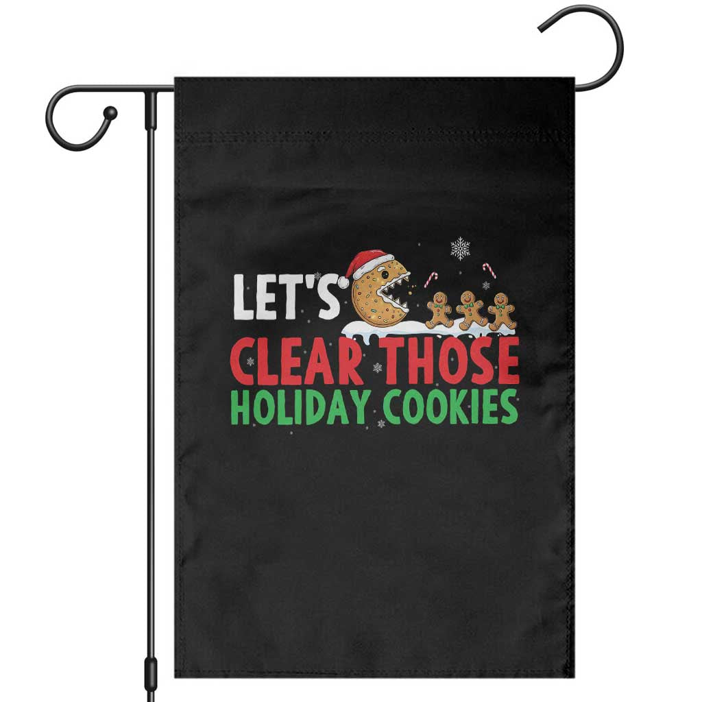 Tech Support Christmas Garden Flag Let Is Clear Those Holiday Cookies TS14 Black Print Your Wear