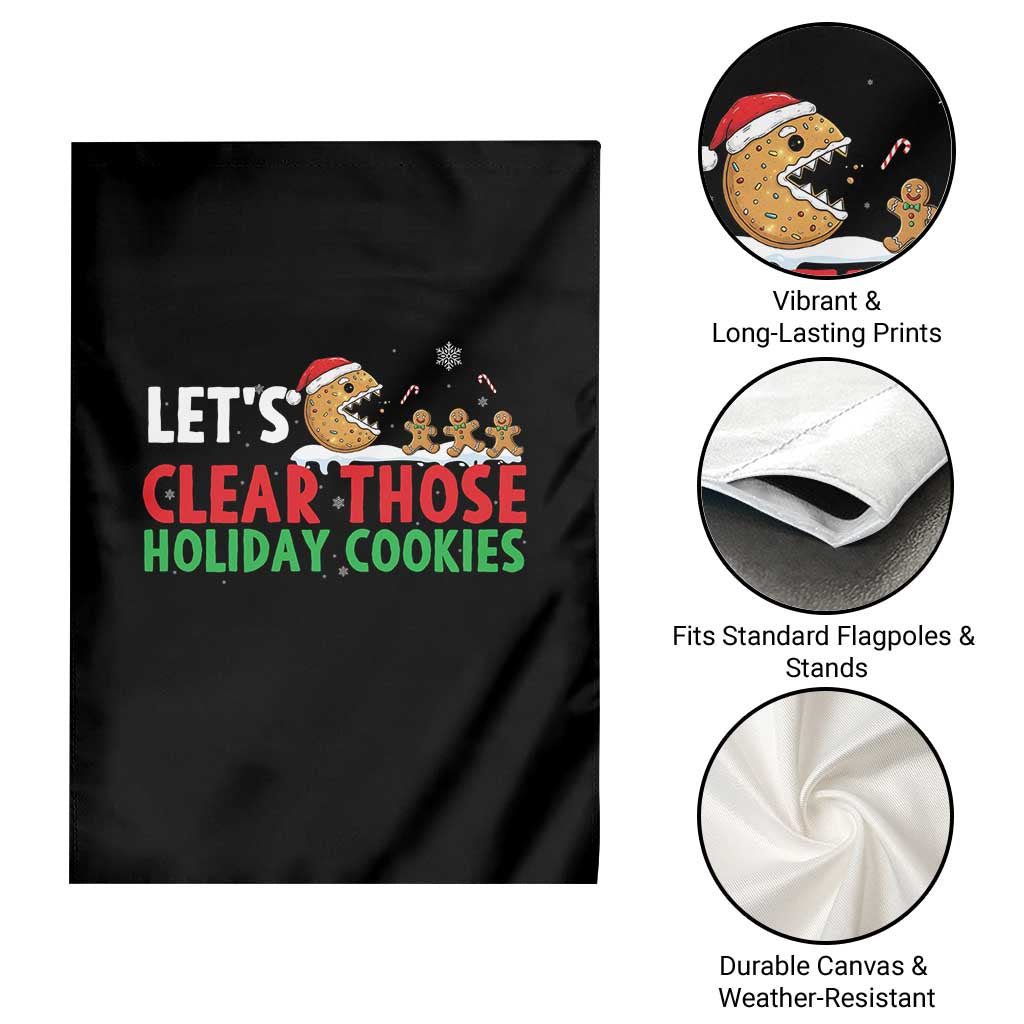 Tech Support Christmas Garden Flag Let Is Clear Those Holiday Cookies TS14 Print Your Wear