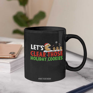 Tech Support Christmas Coffee Mug Let Is Clear Those Holiday Cookies TS14 Print Your Wear