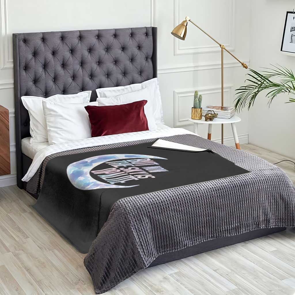 The Sky Is Opalite Moonstone Mystical Crystal Lover Throw Blanket TS14 Print Your Wear